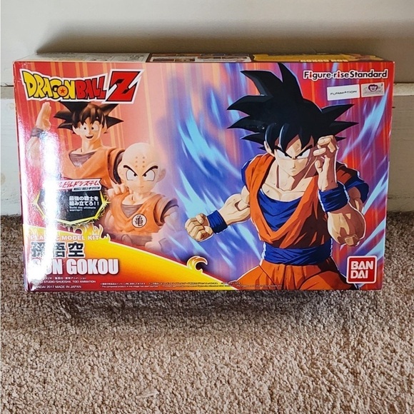 Figure-rise Standard Dragon Ball Z SON GOKOU Plastic Model Kit BANDAI NEW - Picture 1 of 1